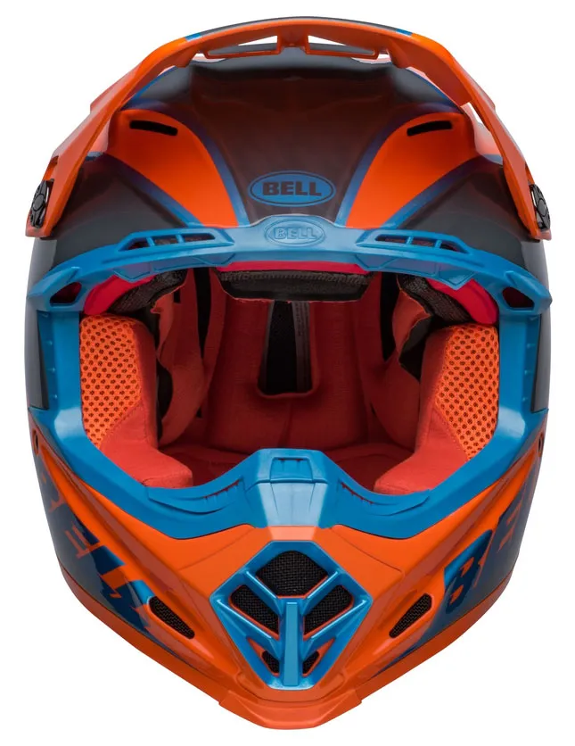 Casque Bell Moto 9 S Flex Sprite gloss orange gray, ECE 22 06