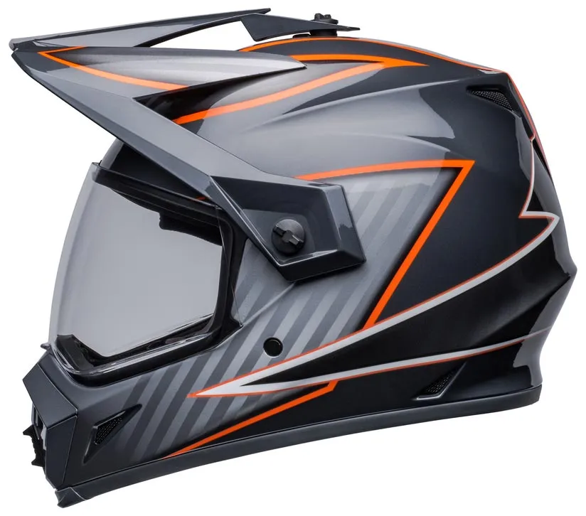 Casque Bell MX 9 Adventure Mips Dalton gloss black orange
