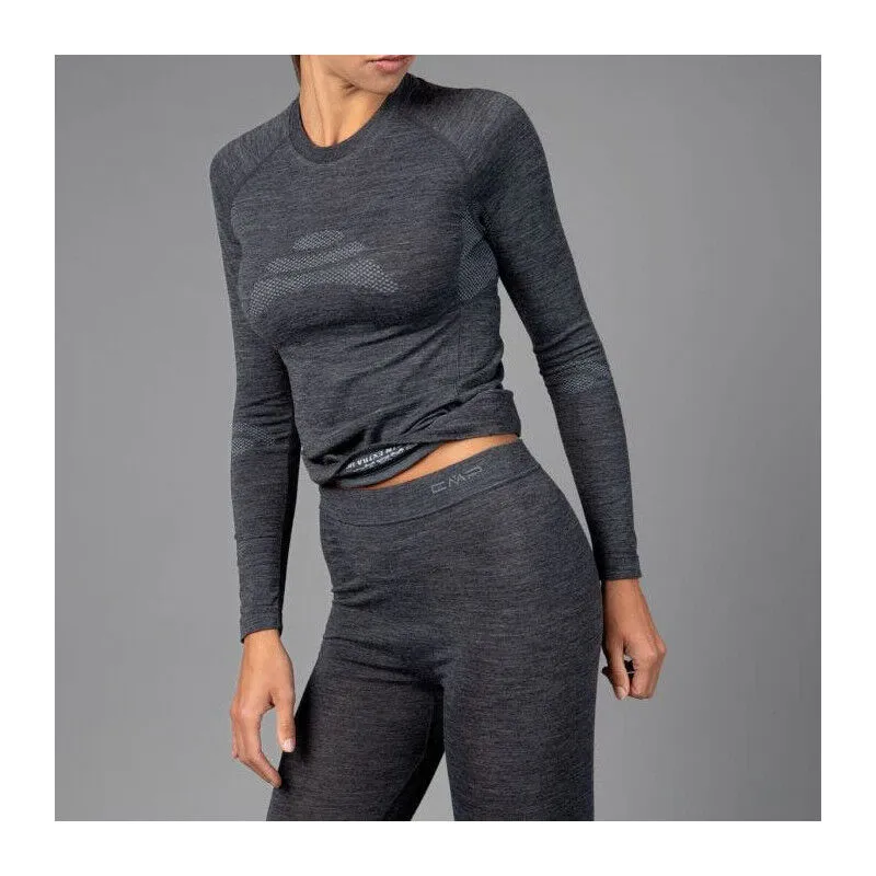 CMP Women's Merino wool base layer tights - Collant thermique femme